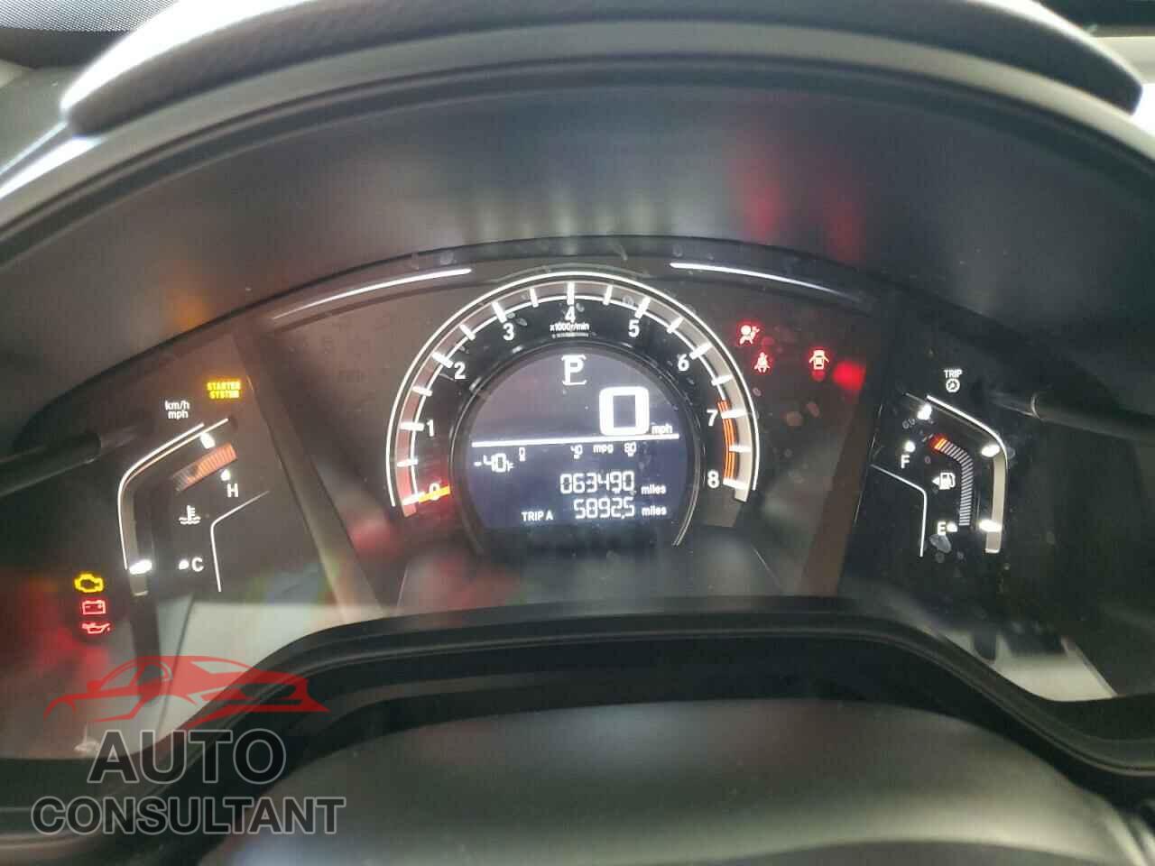 HONDA CRV 2019 - 2HKRW5H33KH419323