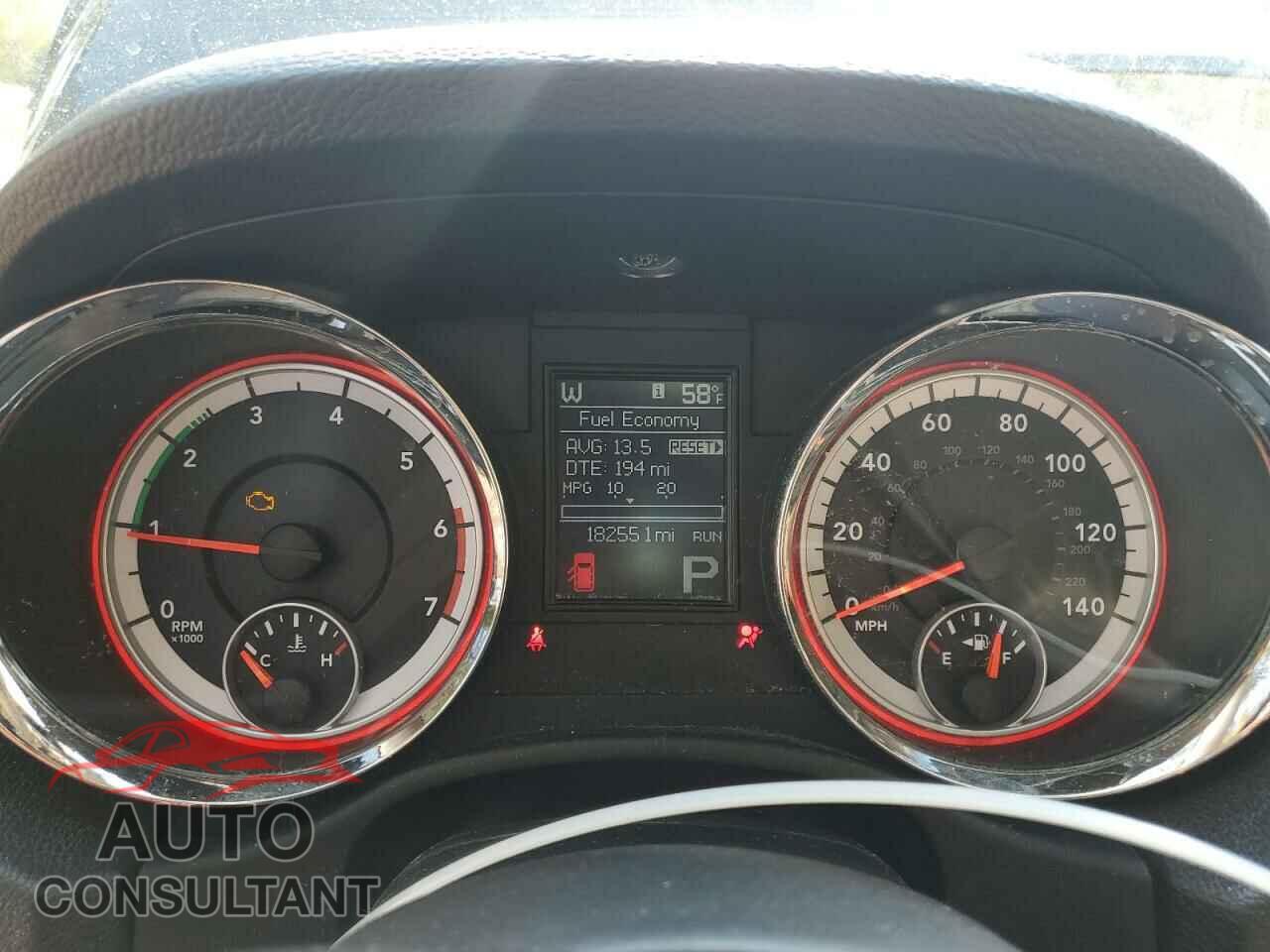 DODGE DURANGO 2012 - 1C4SDJET3CC309101