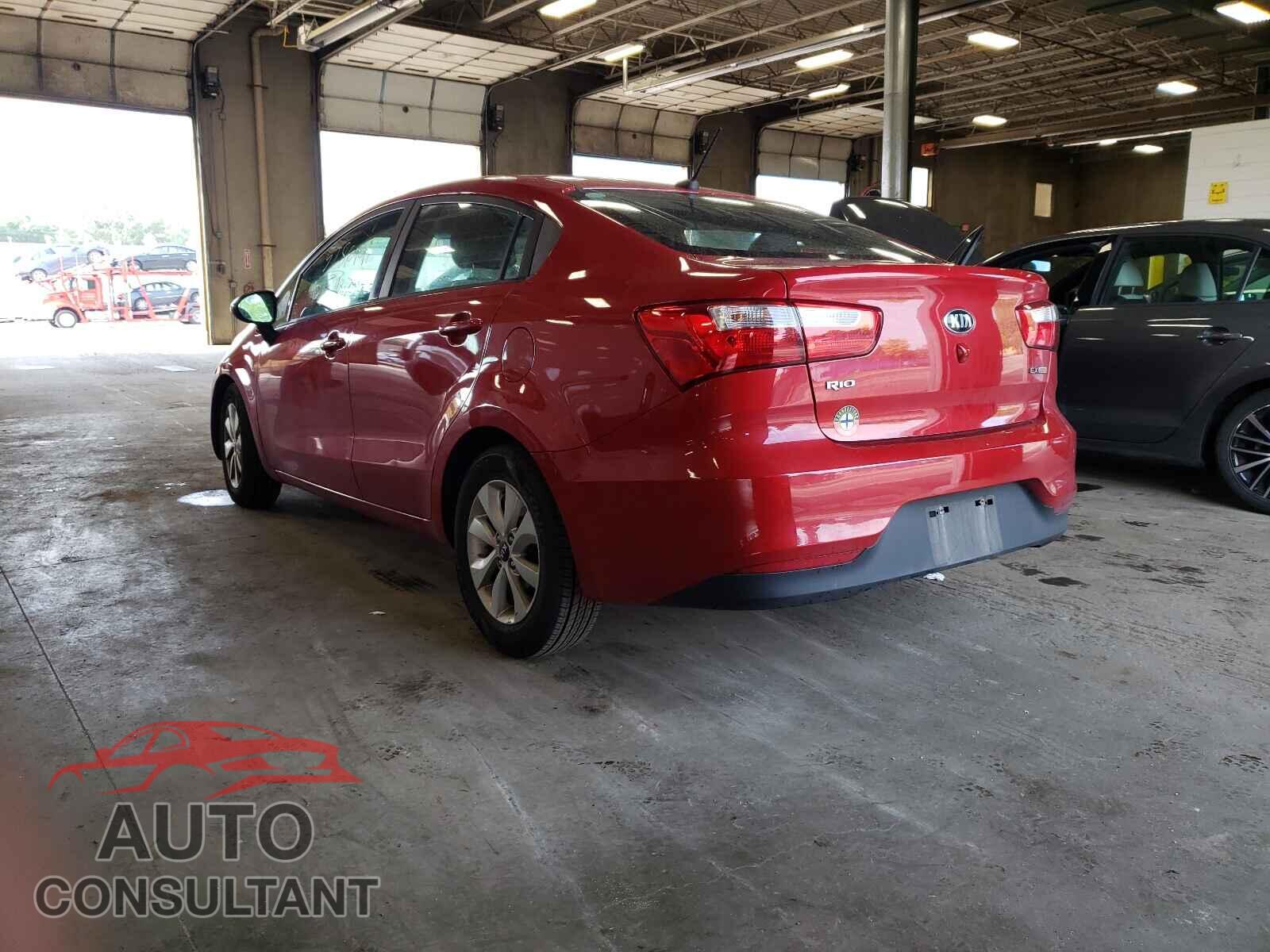 KIA RIO 2016 - KNADN4A39G6626962