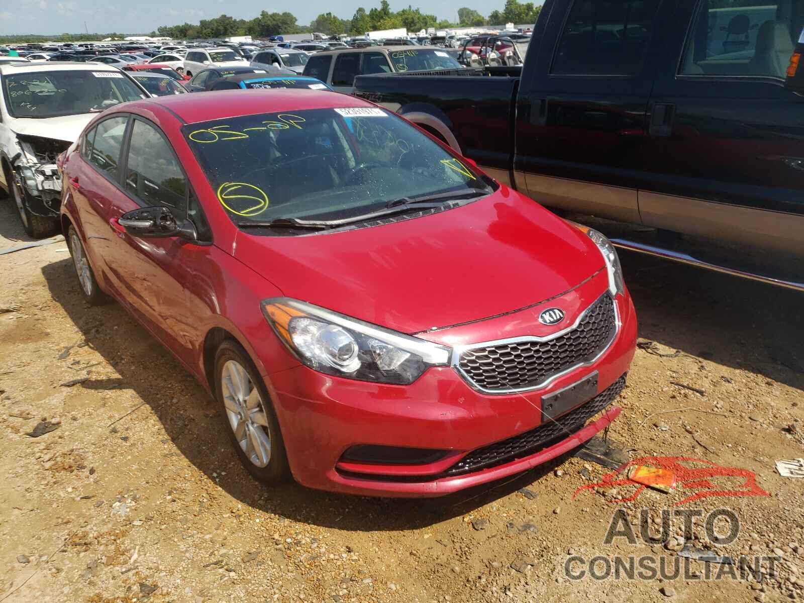 KIA FORTE 2016 - KNAFX4A67G5488888