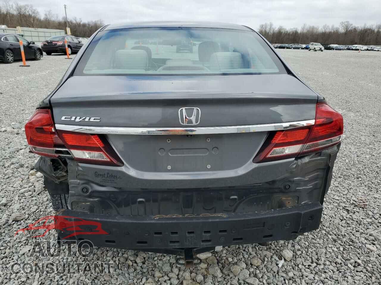 HONDA CIVIC 2013 - 19XFB2F54DE086672