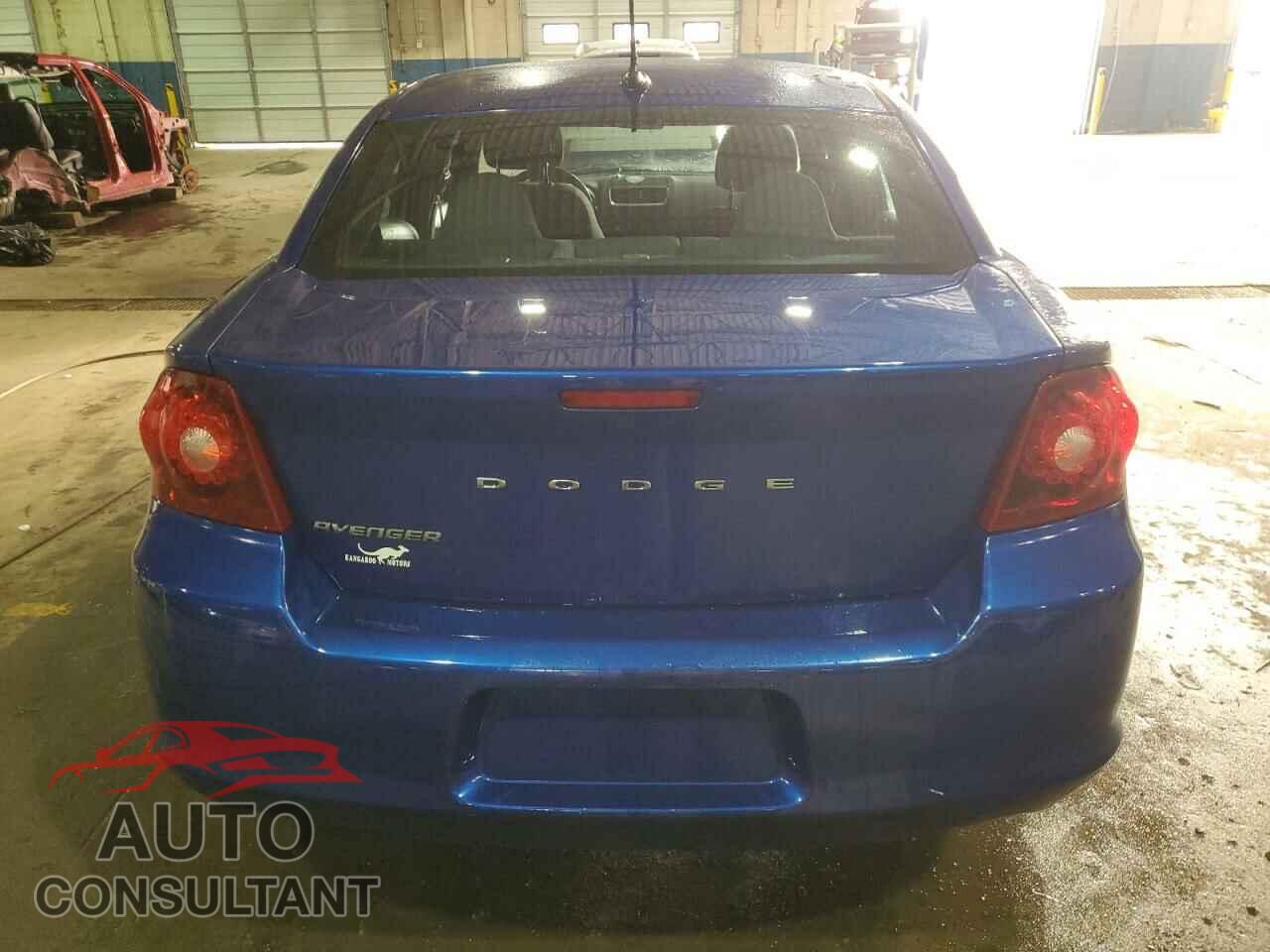 DODGE AVENGER 2012 - 1C3CDZCB2CN177647