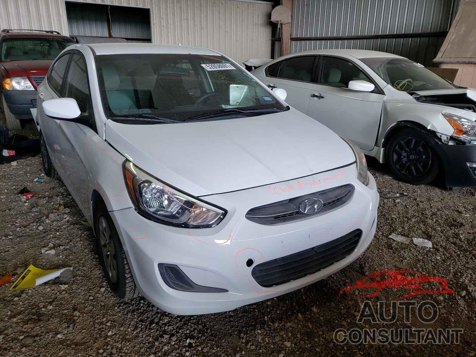 HYUNDAI ACCENT 2016 - KMHCT4AE5GU092419
