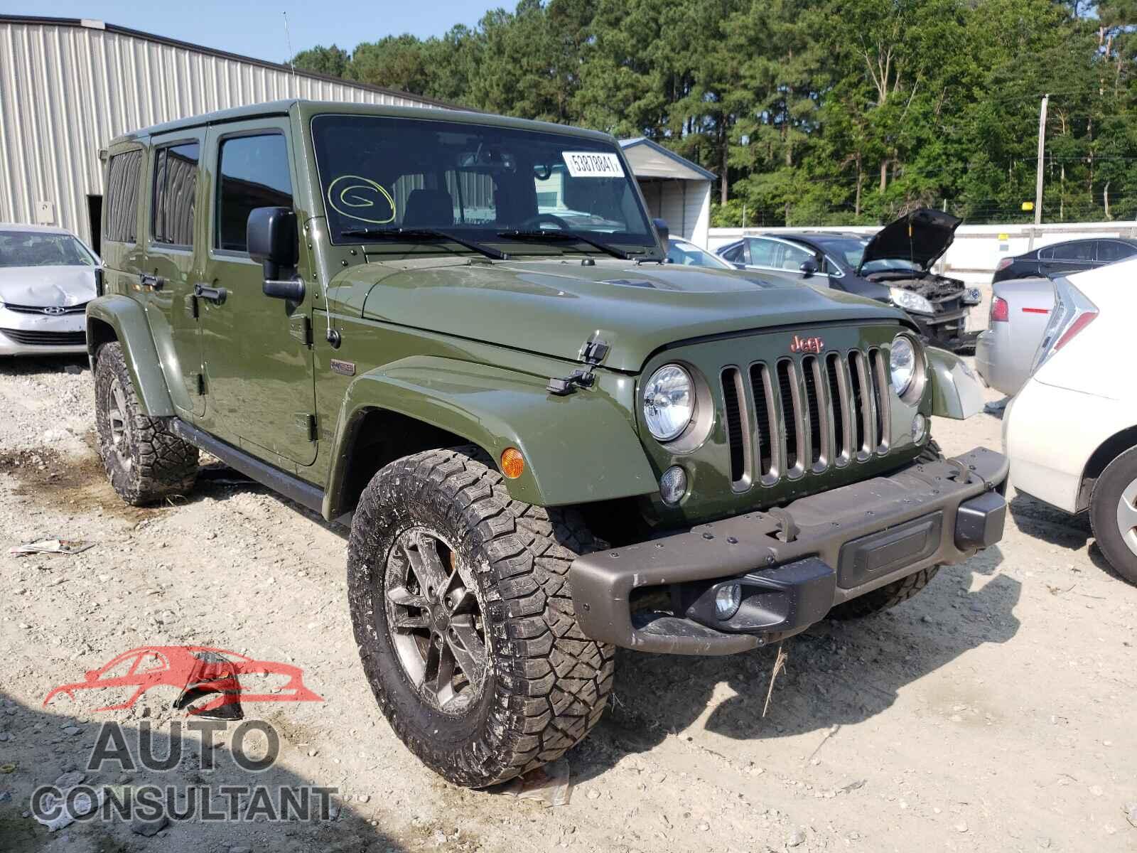 JEEP WRANGLER 2016 - 1C4BJWEG1GL228564