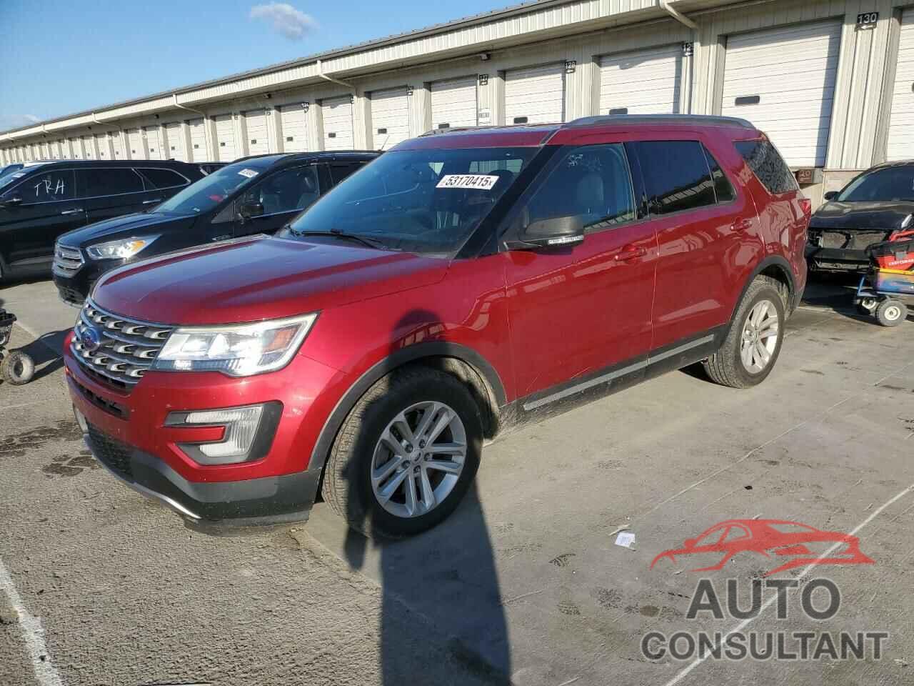 FORD EXPLORER 2017 - 1FM5K7D82HGD01439