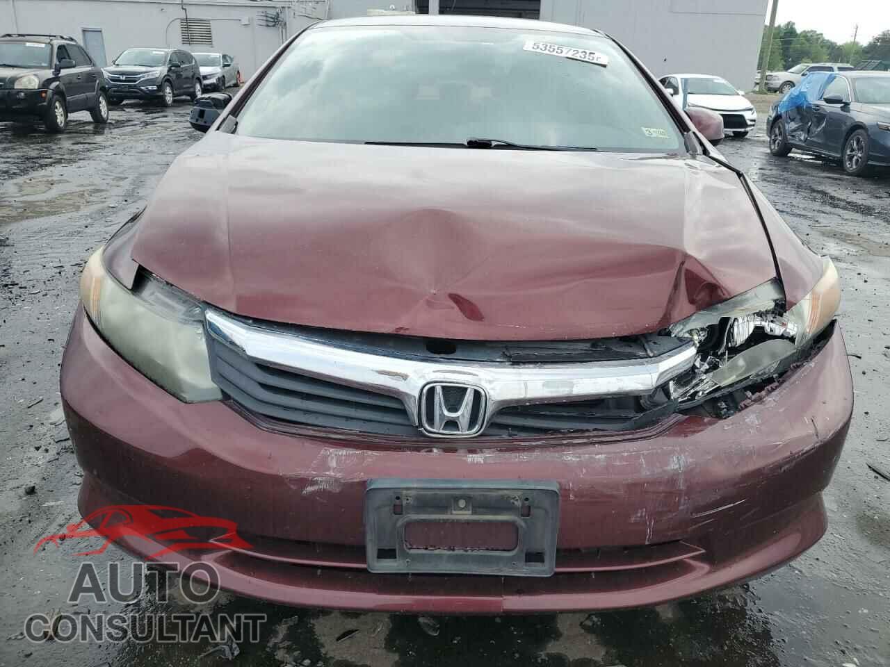 HONDA CIVIC 2012 - 19XFB2F50CE385932