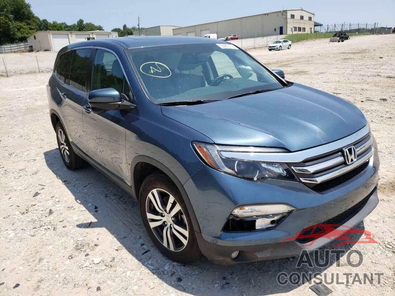 HONDA PILOT 2017 - 5FNYF6H53HB033155