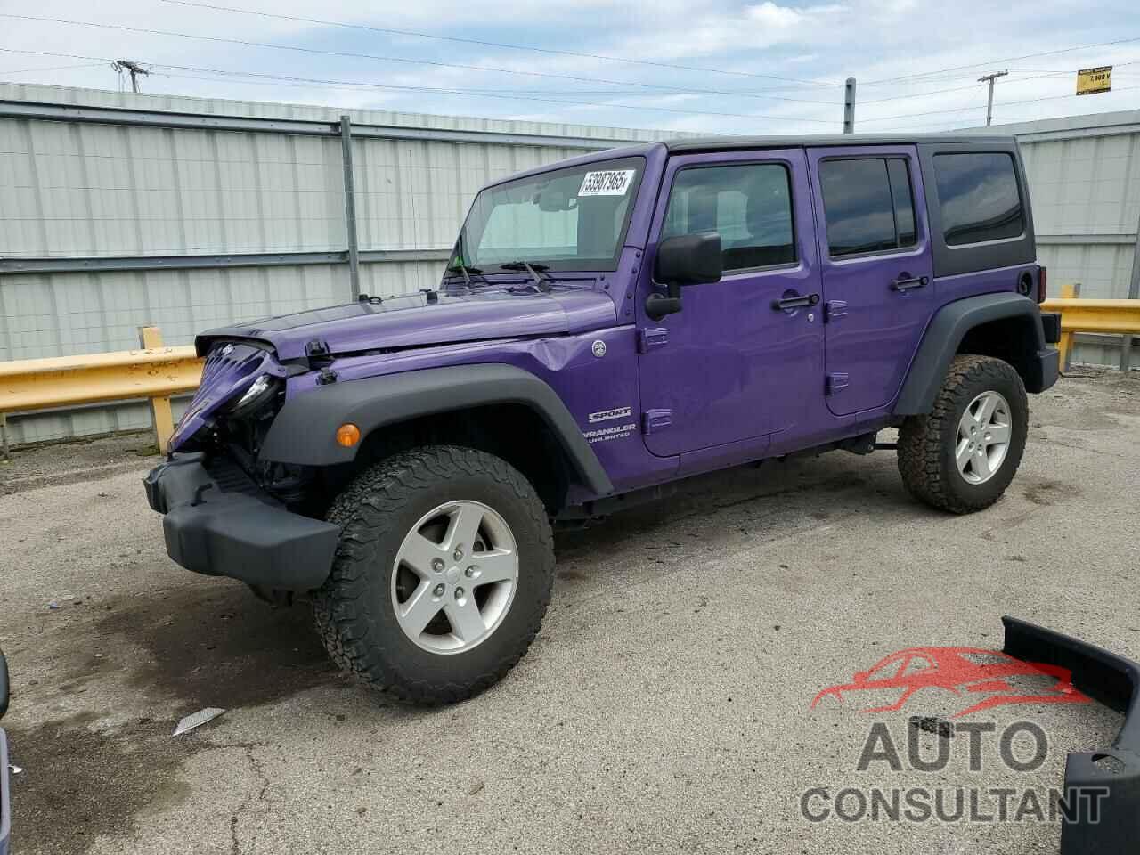 JEEP WRANGLER 2017 - 1C4BJWDG2HL600867