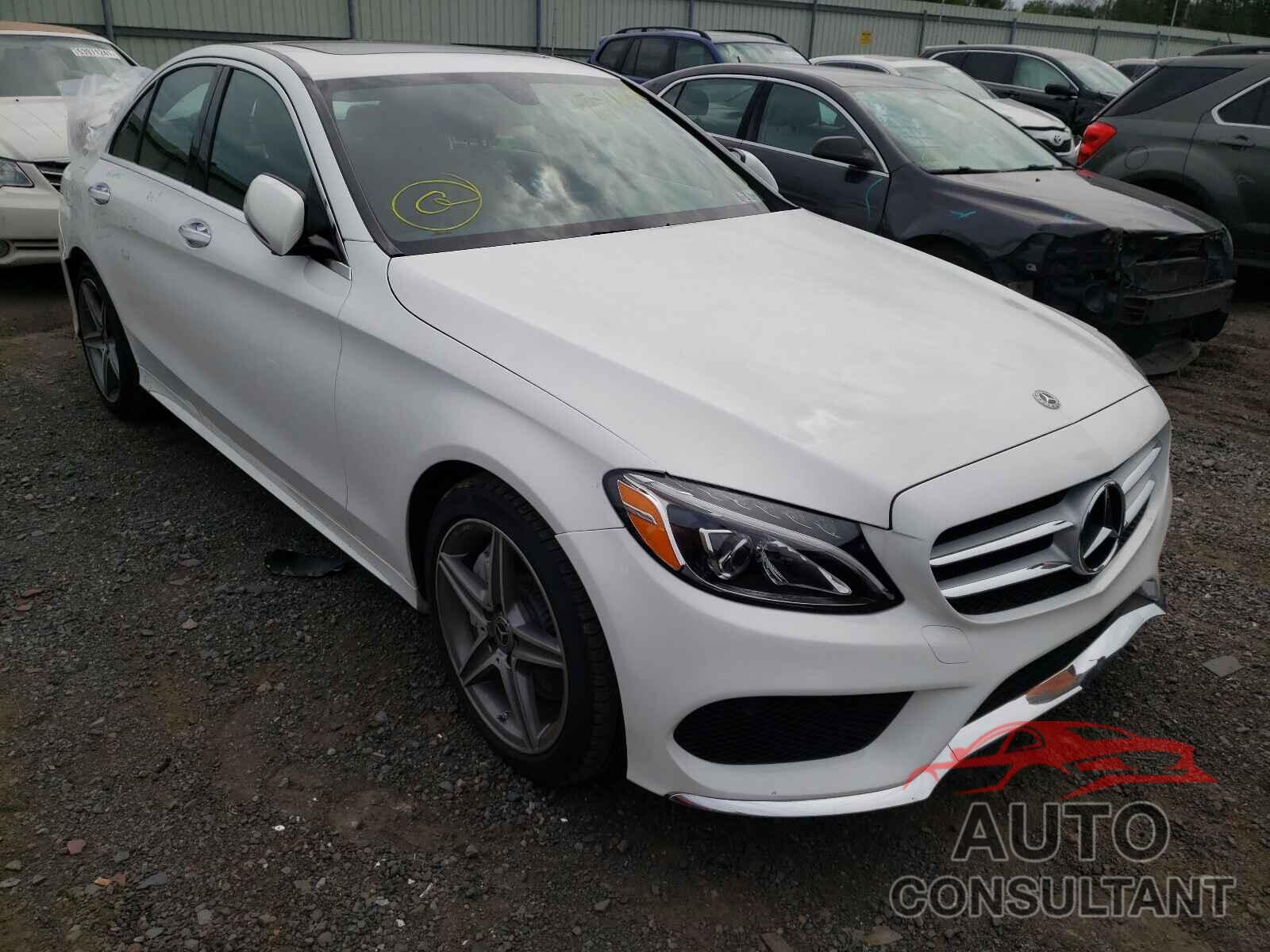 MERCEDES-BENZ C-CLASS 2018 - 55SWF4KB9JU243113