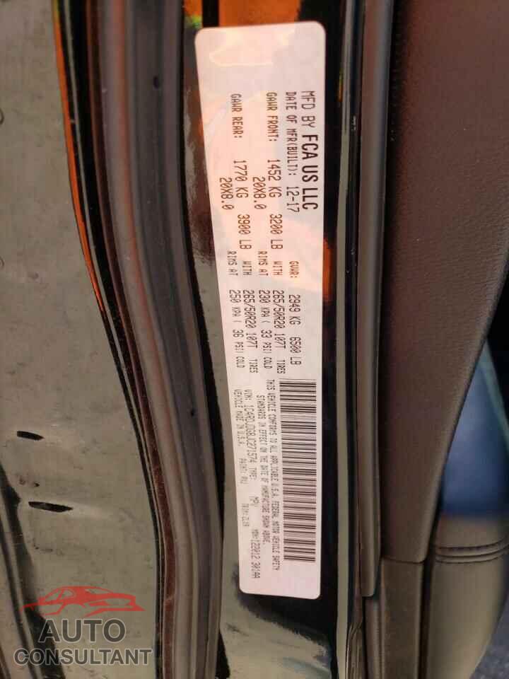 DODGE DURANGO 2018 - 1C4RDJDG8JC271574