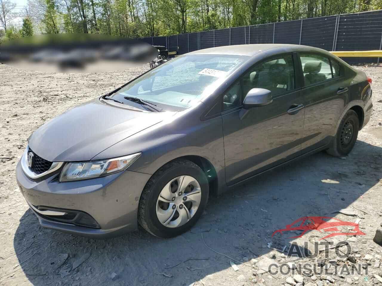 HONDA CIVIC 2013 - 2HGFB2F50DH569517
