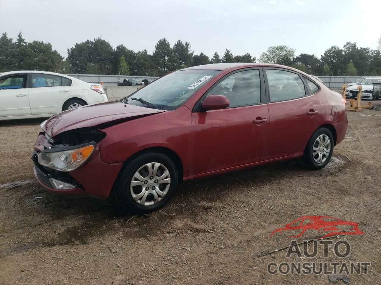 HYUNDAI ELANTRA 2010 - KMHDU4AD2AU167416