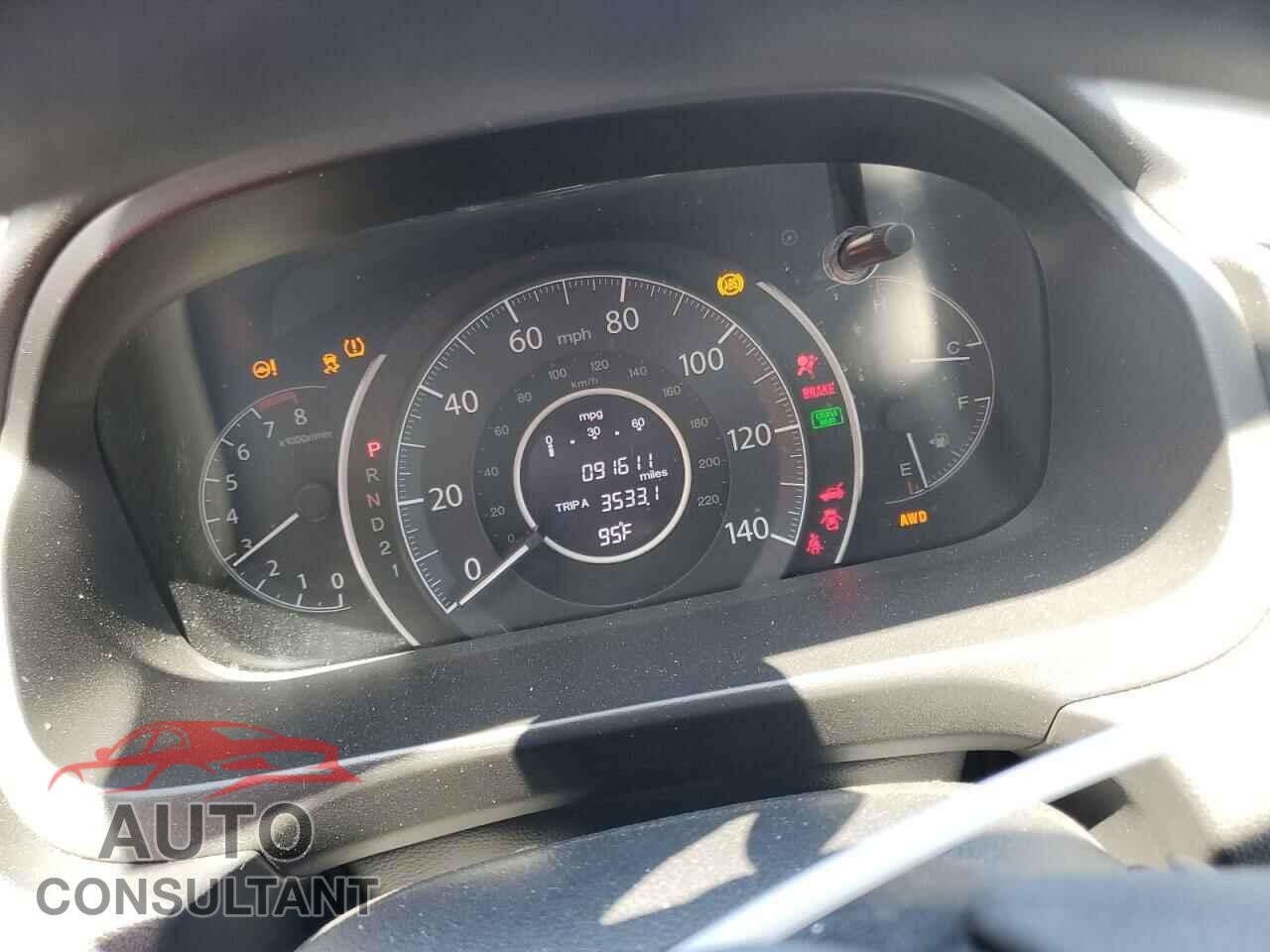 HONDA CRV 2012 - 5J6RM4H51CL049773