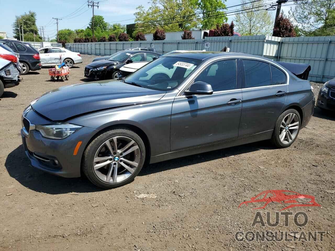 BMW 3 SERIES 2017 - WBA8D9G5XHNU60758