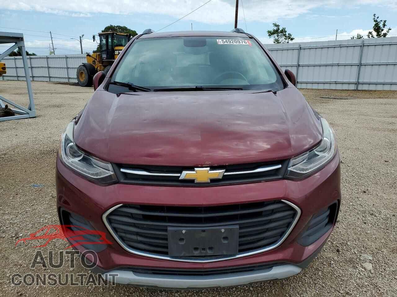 CHEVROLET TRAX 2017 - 3GNCJLSB3HL209474