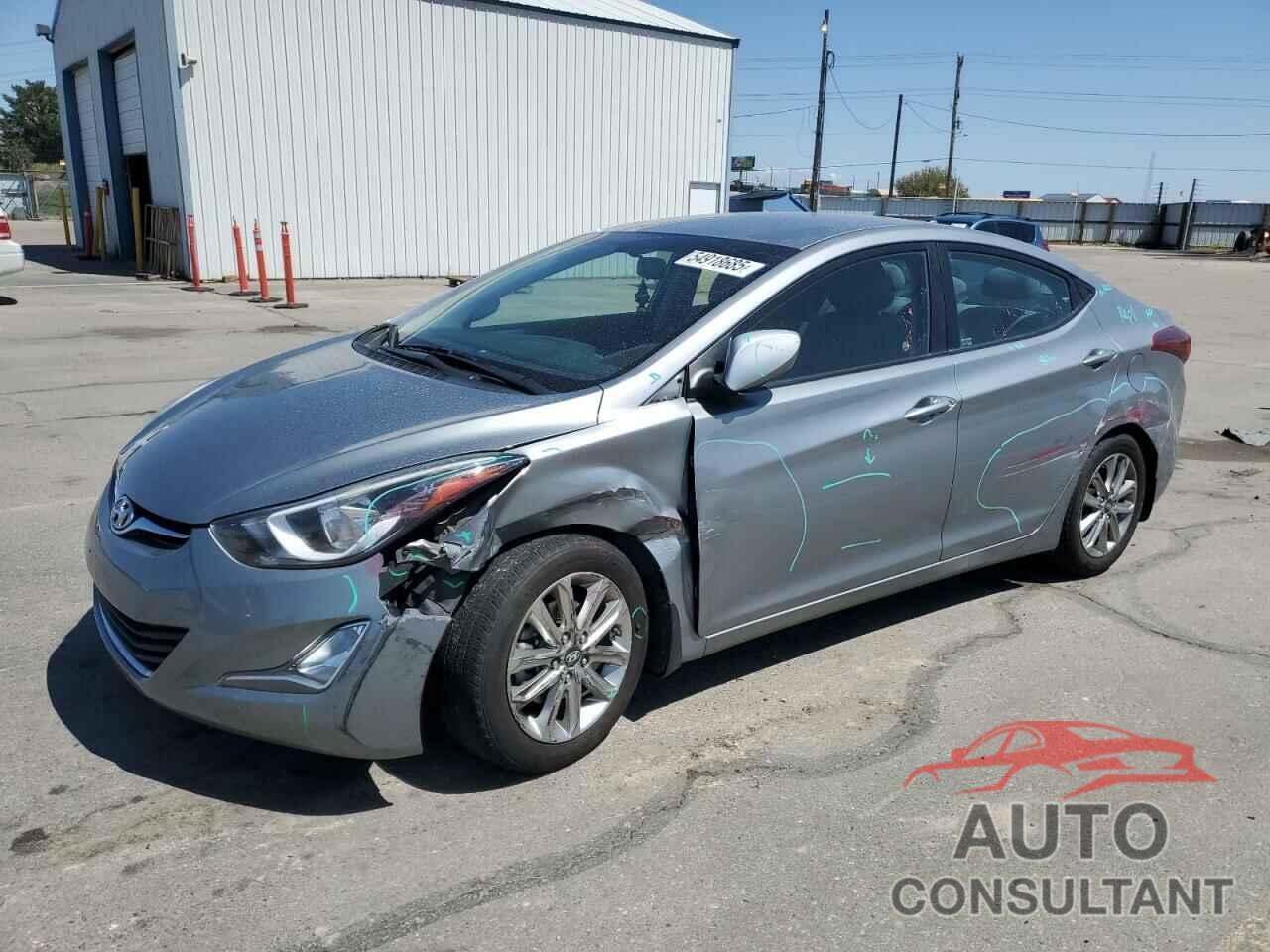 HYUNDAI ELANTRA 2015 - KMHDH4AE4FU422961