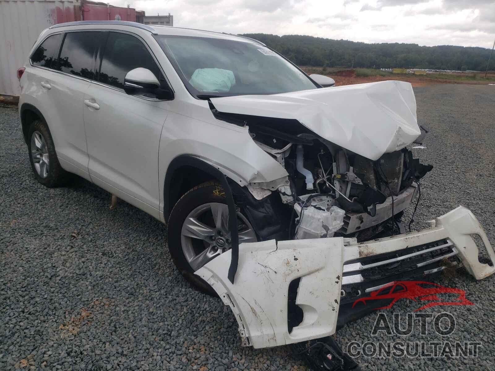 TOYOTA HIGHLANDER 2019 - 5TDYZRFHXKS292685