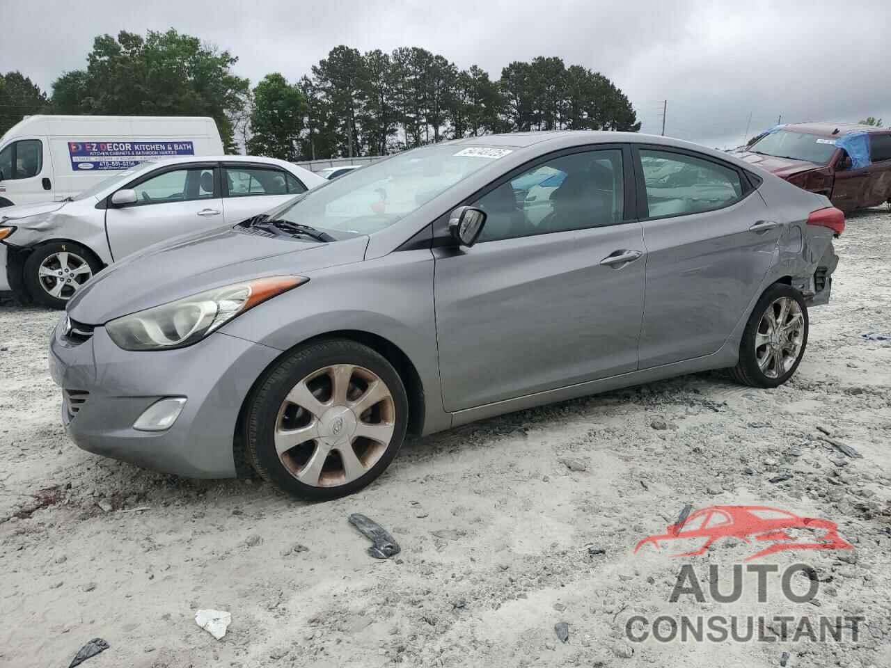 HYUNDAI ELANTRA 2011 - KMHDH4AE2BU123446