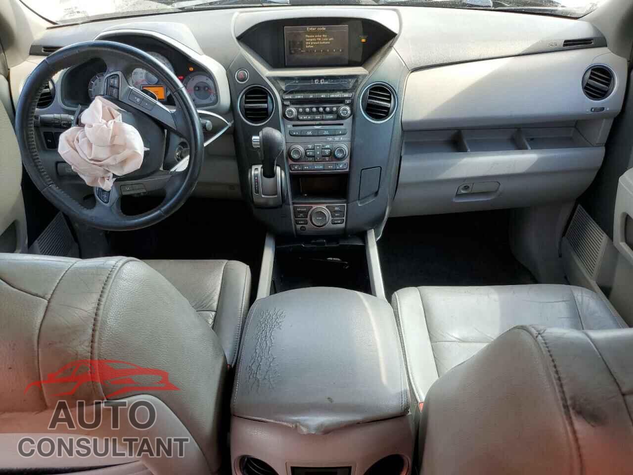 HONDA PILOT 2012 - 5FNYF3H96CB013413