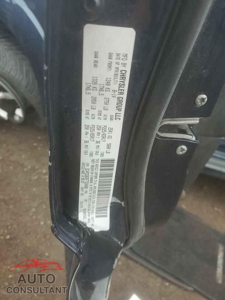 DODGE JOURNEY 2015 - 3C4PDDBG5FT526088