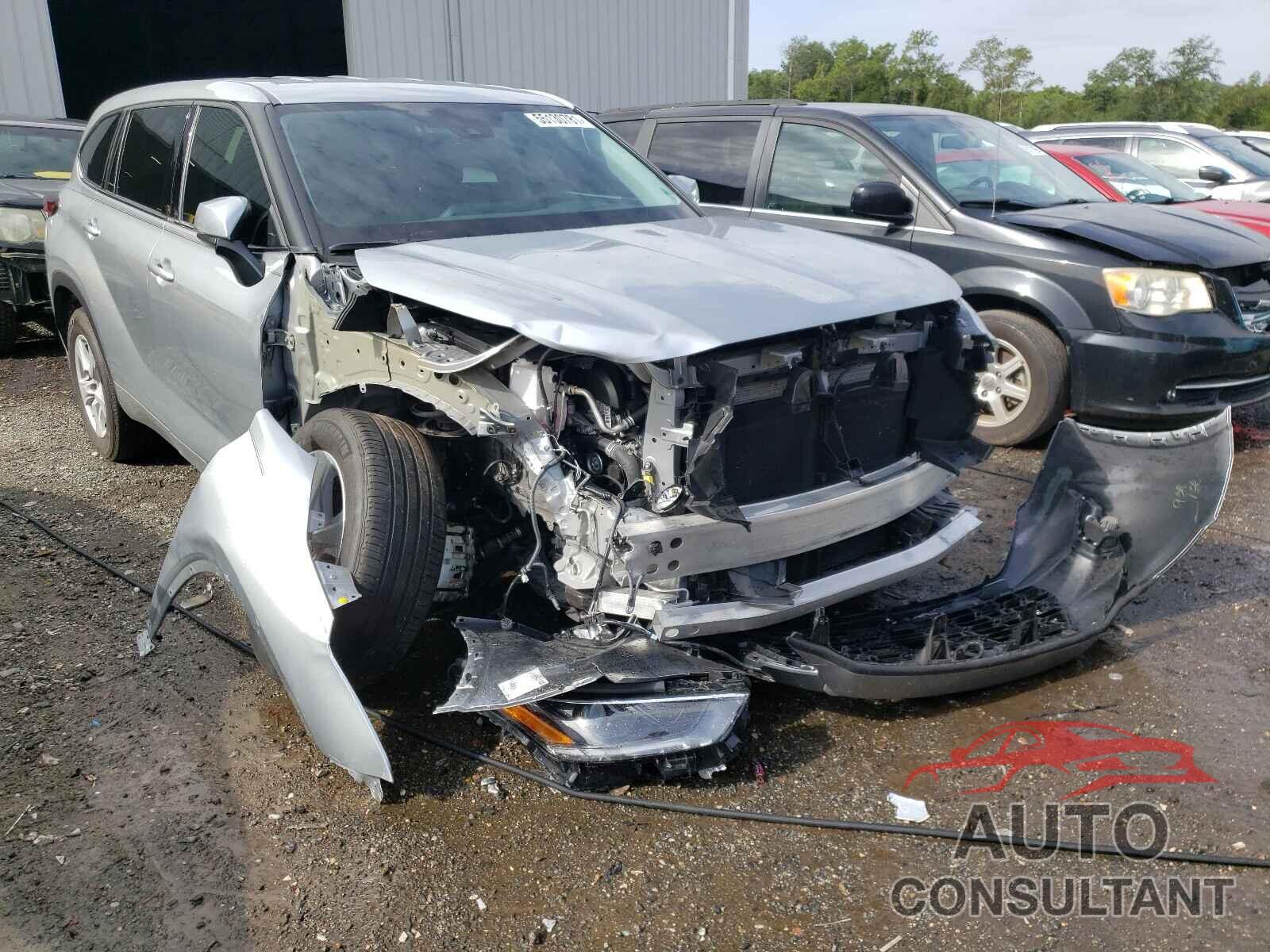 TOYOTA HIGHLANDER 2021 - 5TDZZRAH9MS034608