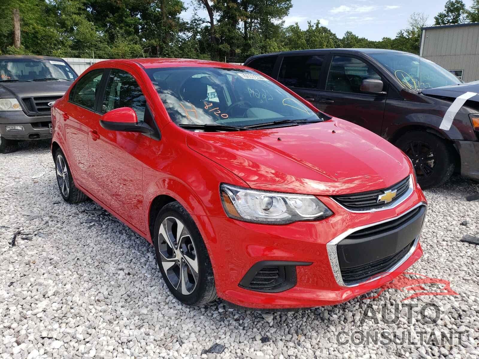CHEVROLET SONIC 2020 - 1G1JF5SB8L4114042