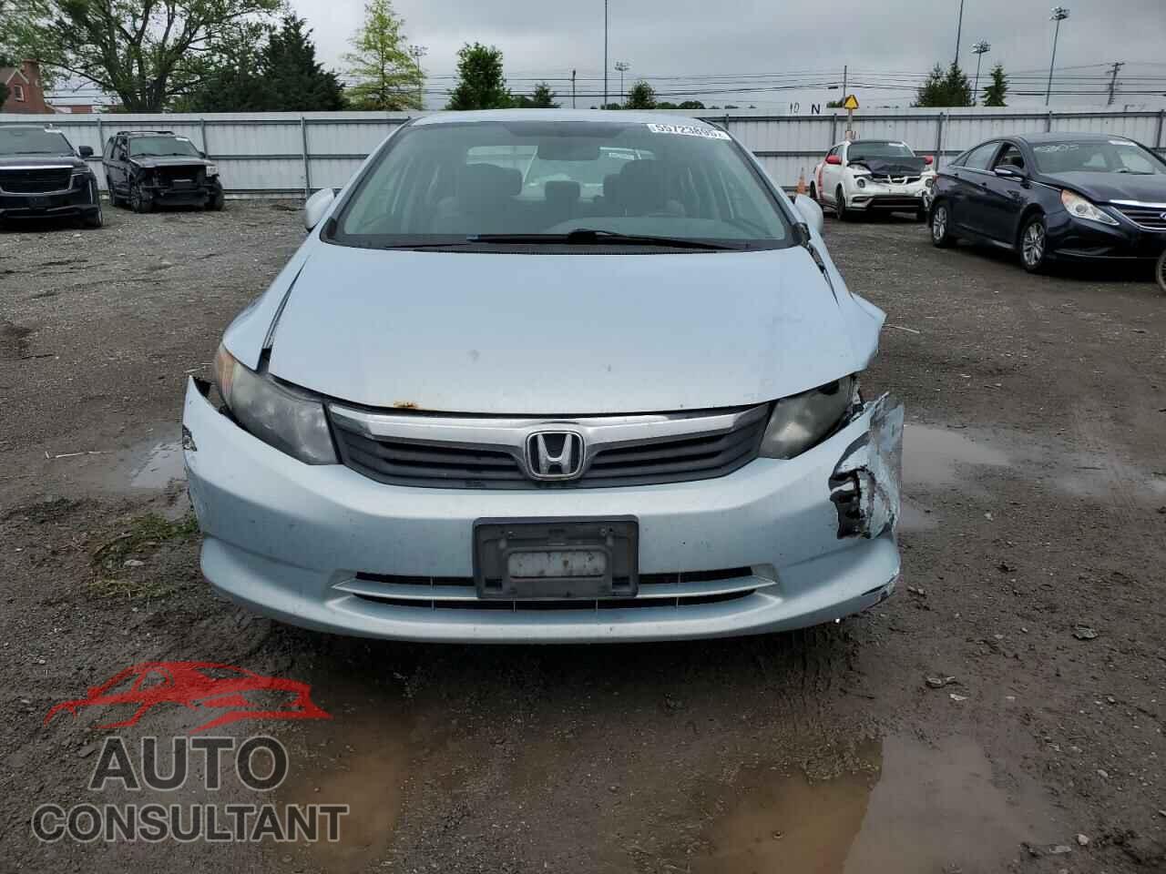 HONDA CIVIC 2012 - 19XFB2F59CE354808