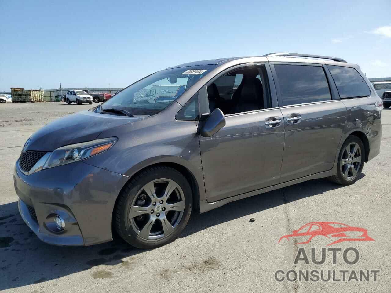 TOYOTA SIENNA 2017 - 5TDXZ3DC9HS806373