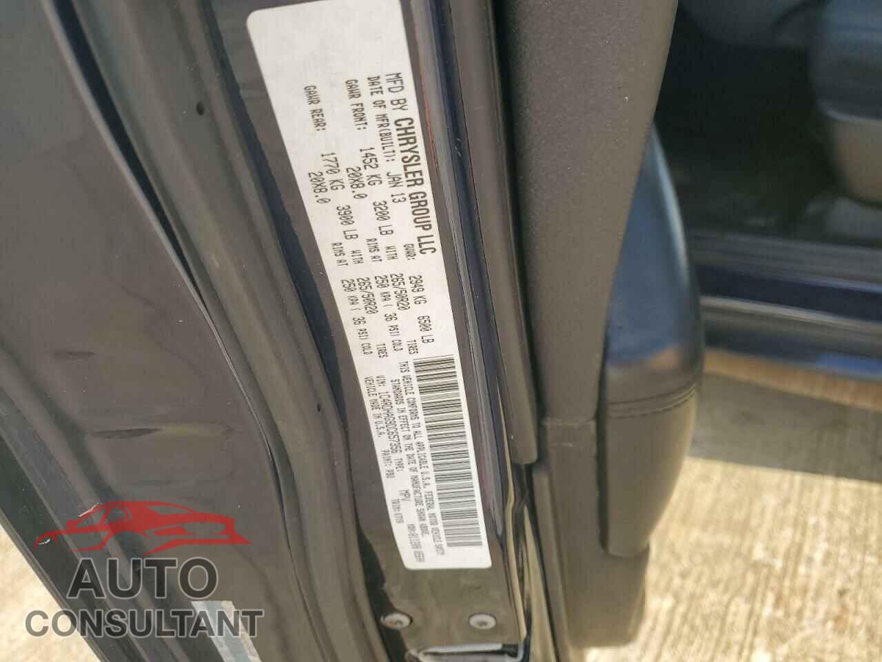 DODGE DURANGO 2013 - 1C4RDHAG9DC657356