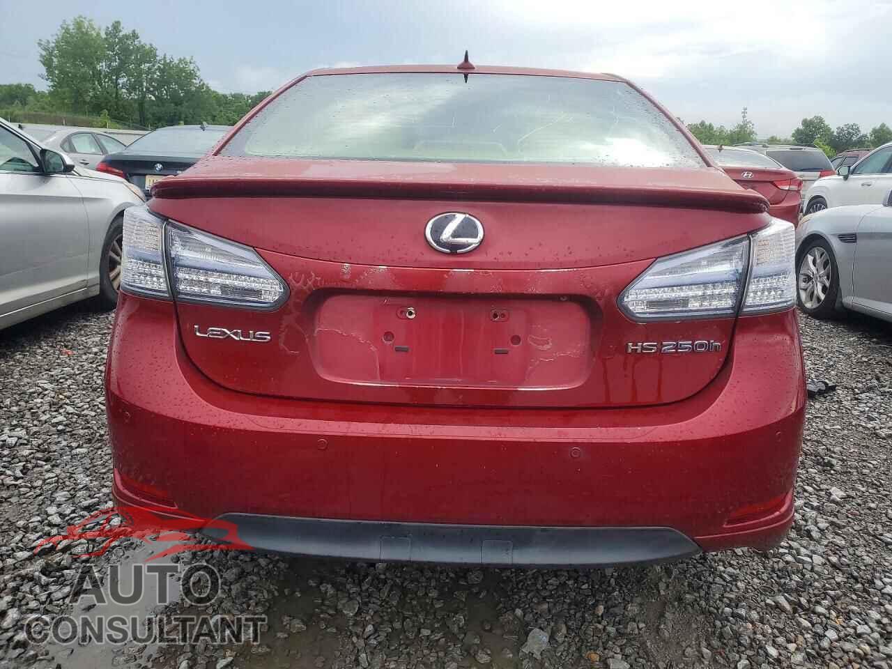 LEXUS HS 2010 - JTHBB1BA6A2017162