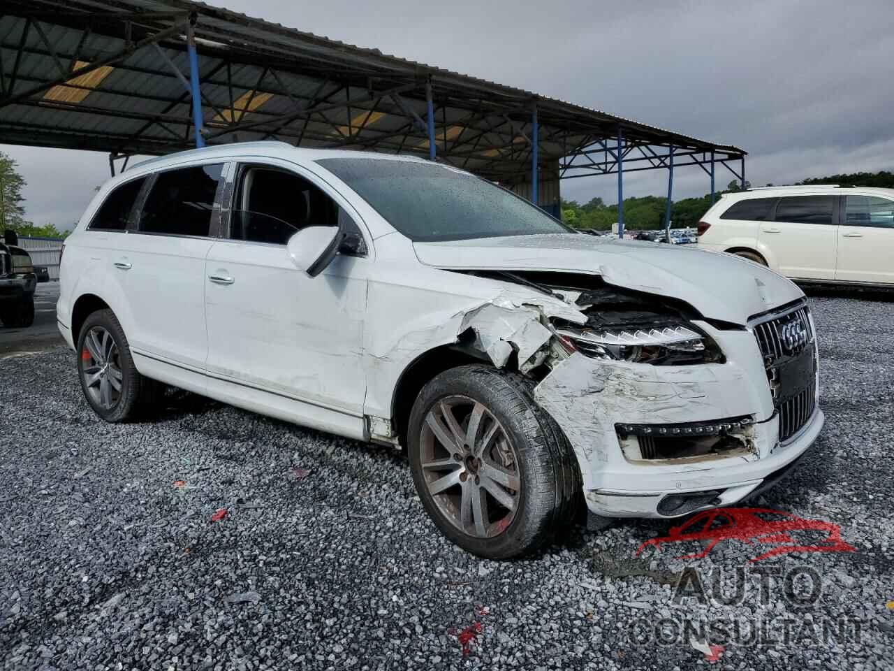 AUDI Q7 2012 - WA1VMAFEXCD007970