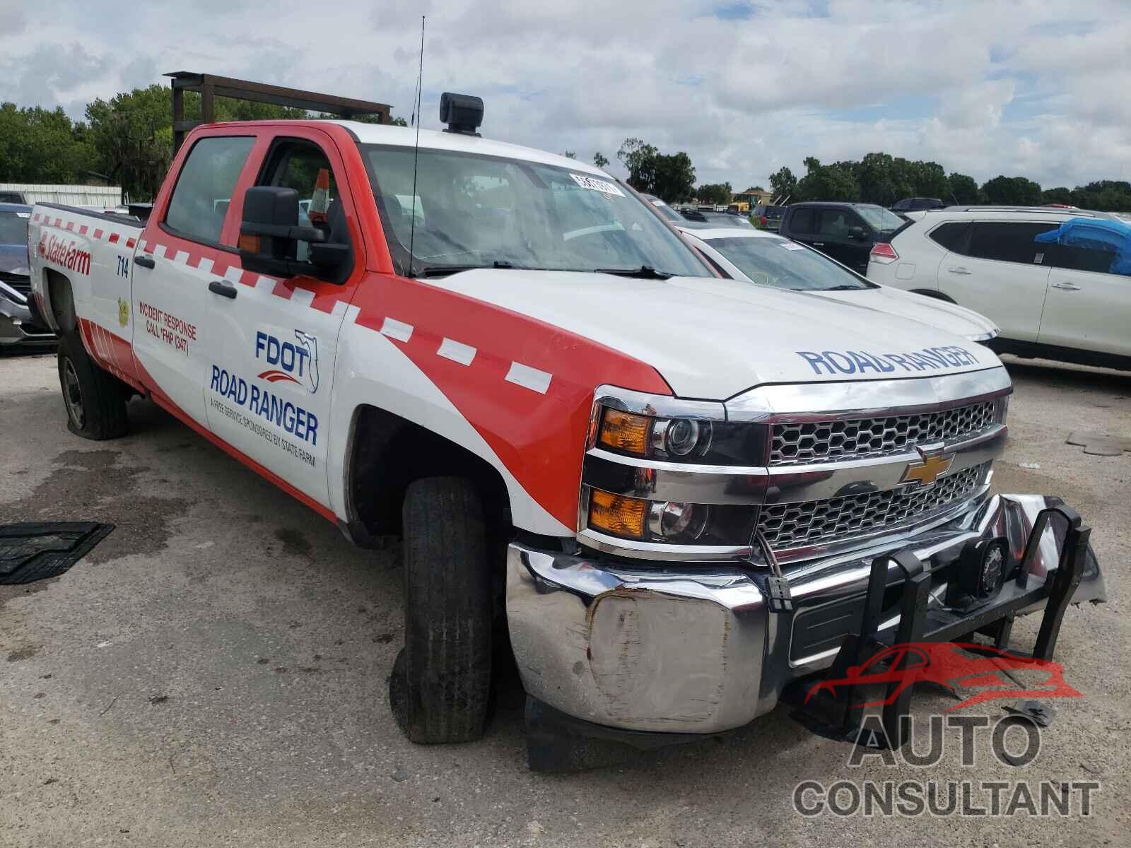 CHEVROLET SILVERADO 2019 - 1GC1CREG8KF256067