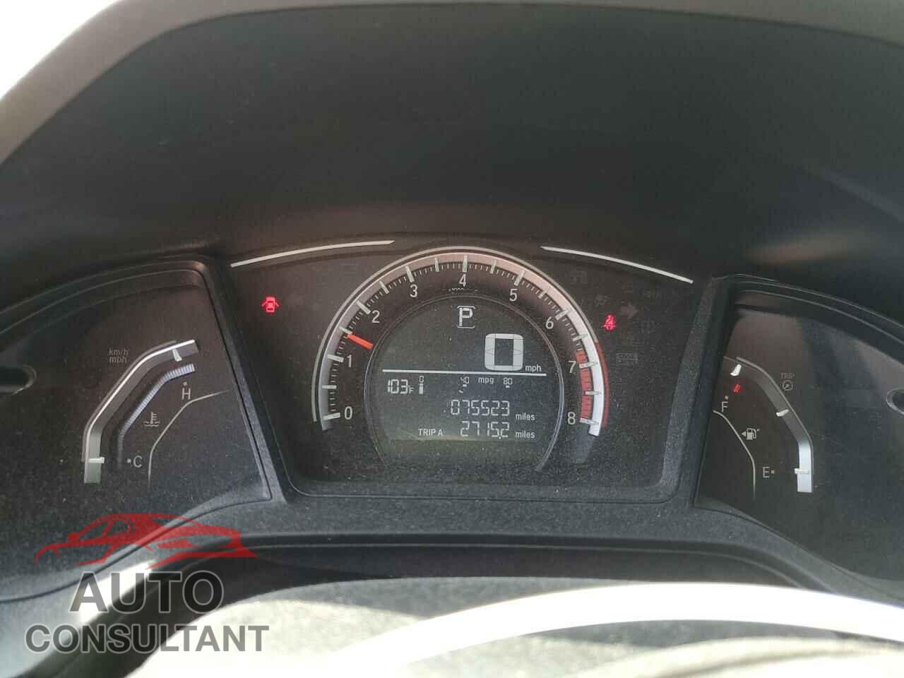 HONDA CIVIC 2017 - 19XFC2F52HE067797