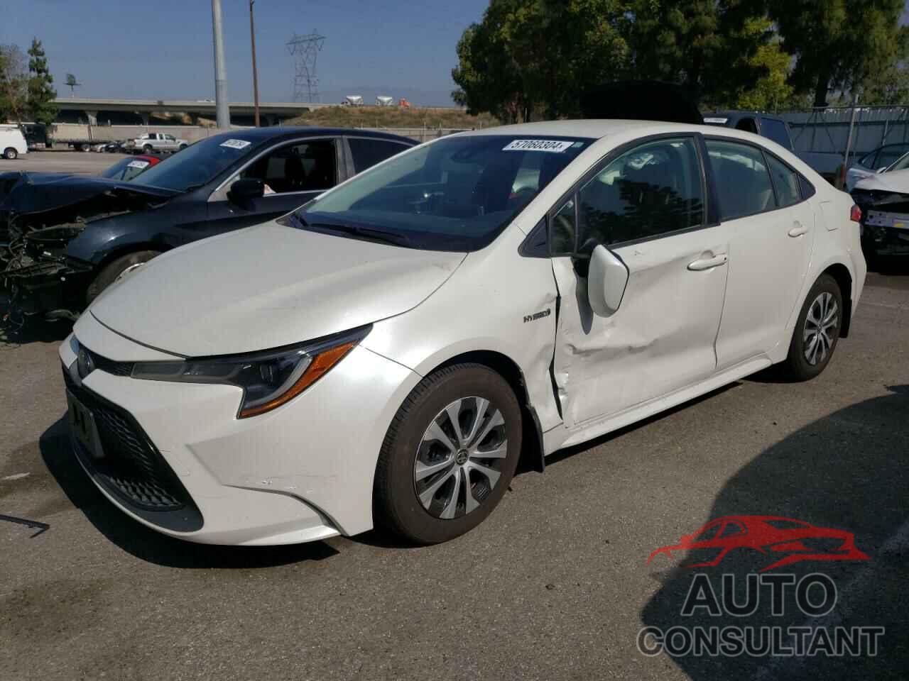 TOYOTA COROLLA 2021 - JTDEAMDE4MJ011986