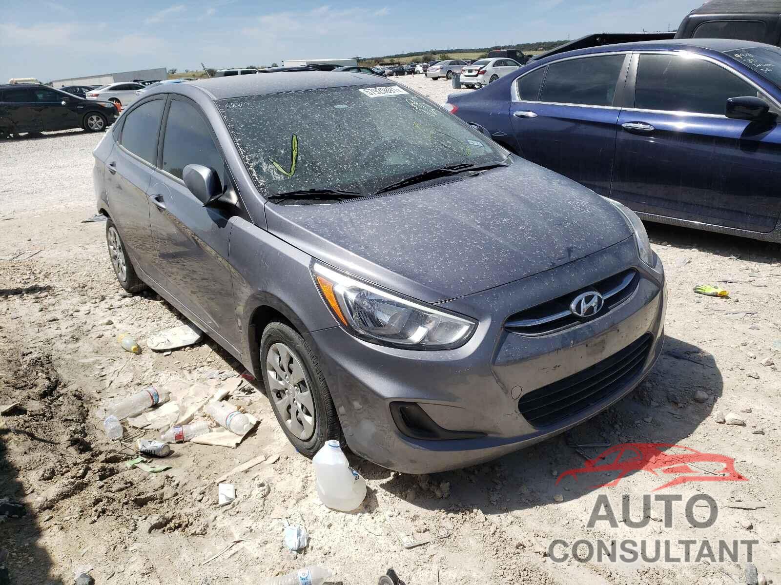 HYUNDAI ACCENT 2017 - KMHCT4AEXHU252523