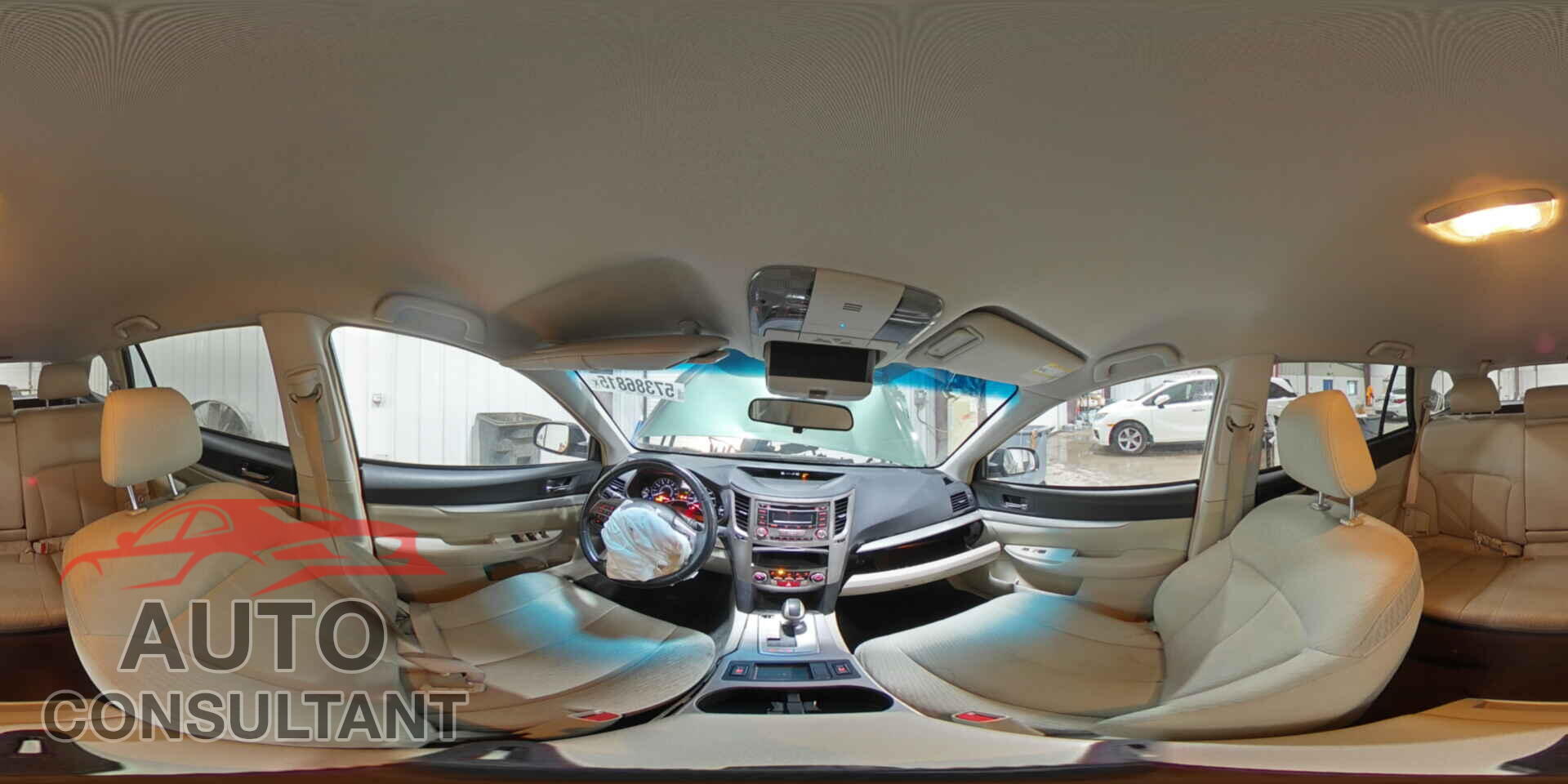 SUBARU OUTBACK 2012 - 4S4BRBCC2C3232436