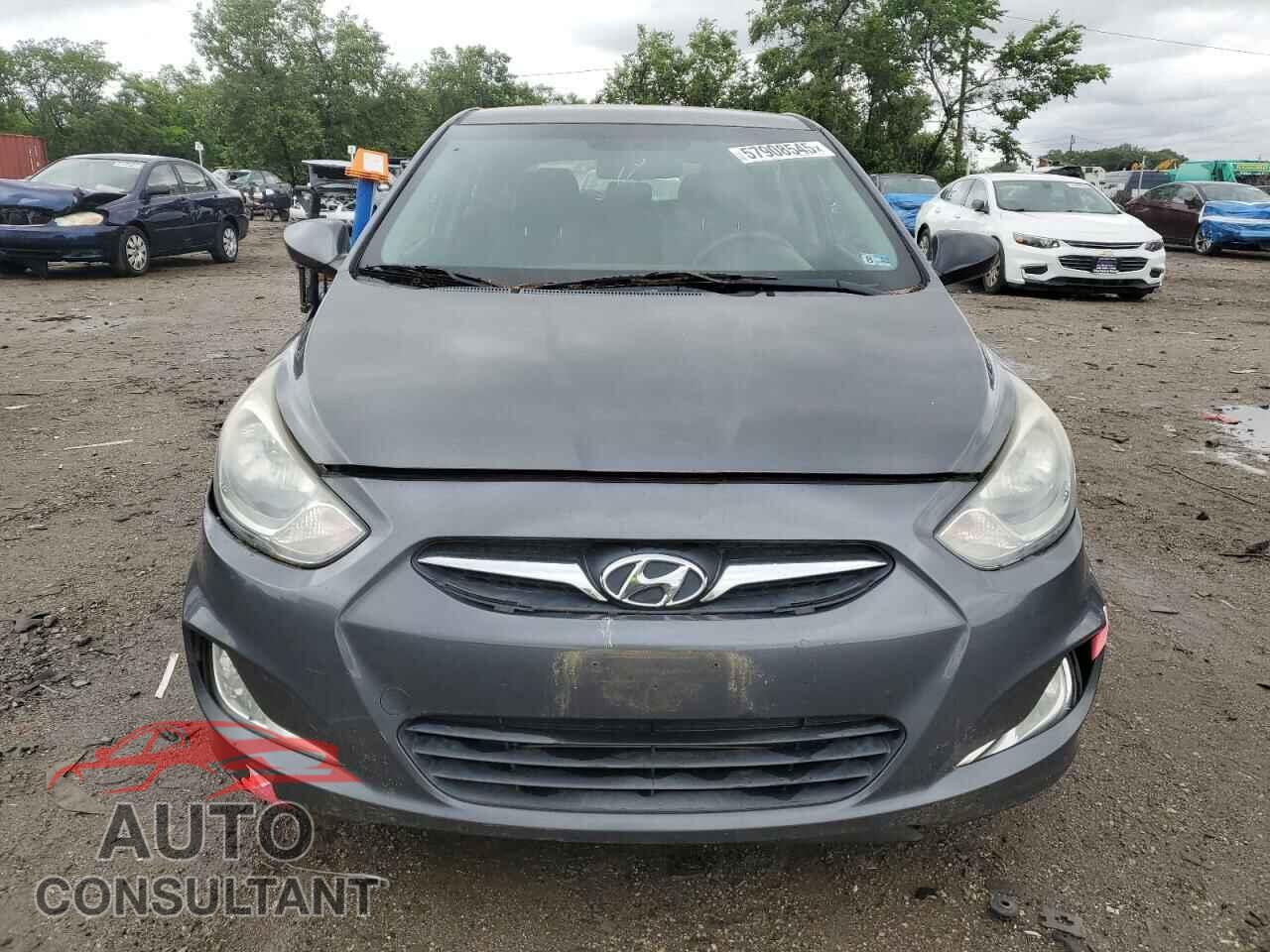 HYUNDAI ACCENT 2012 - KMHCU5AE3CU050053