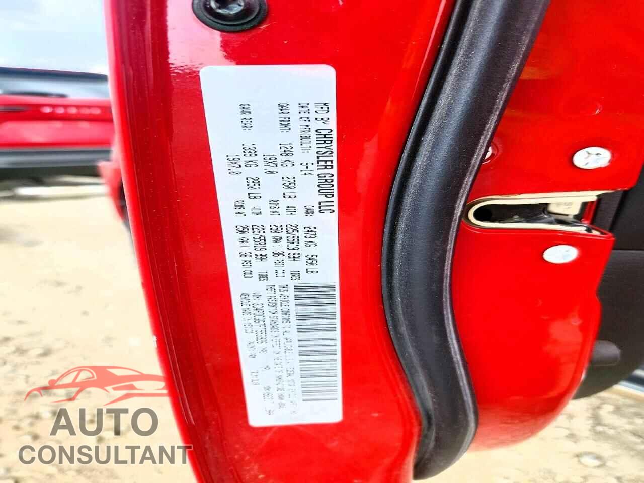 DODGE JOURNEY 2015 - 3C4PDCGG7FT553926