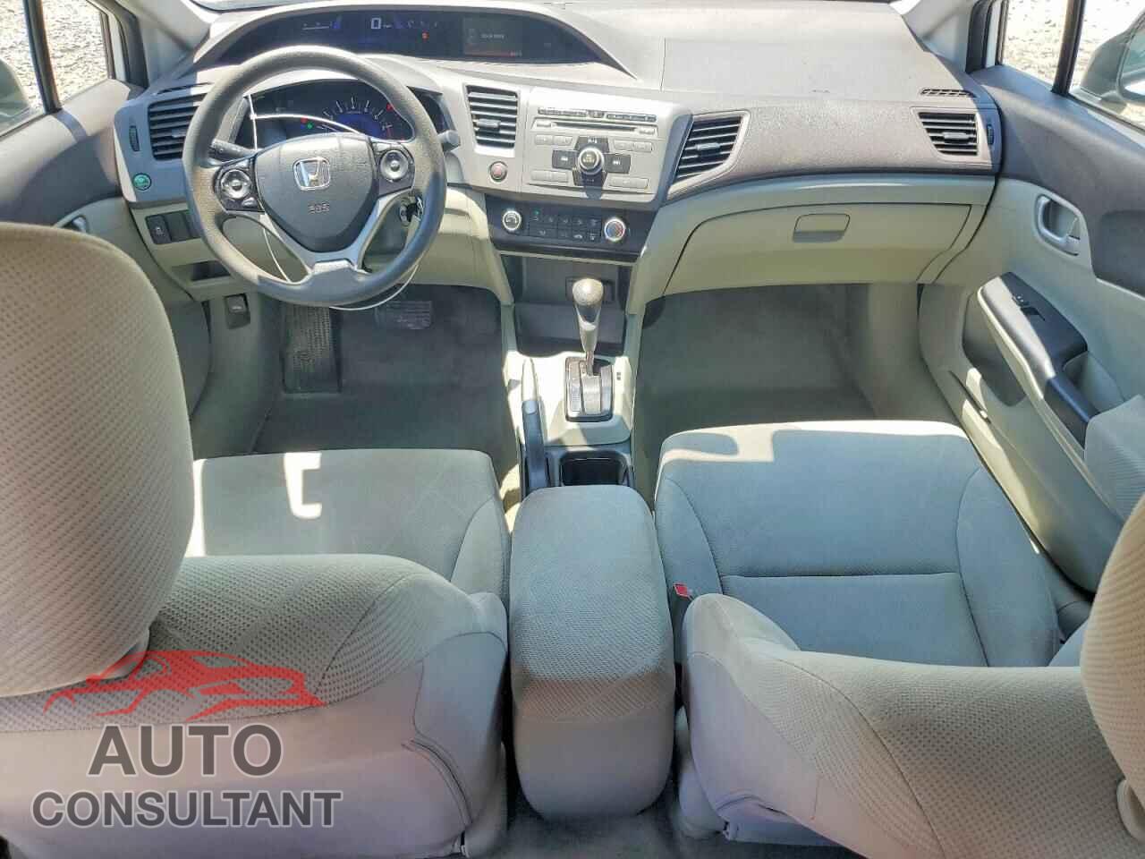 HONDA CIVIC 2012 - 19XFB2F53CE109809