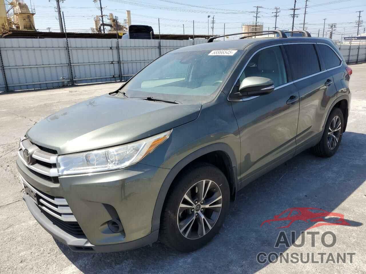TOYOTA HIGHLANDER 2018 - 5TDZARFH8JS038371