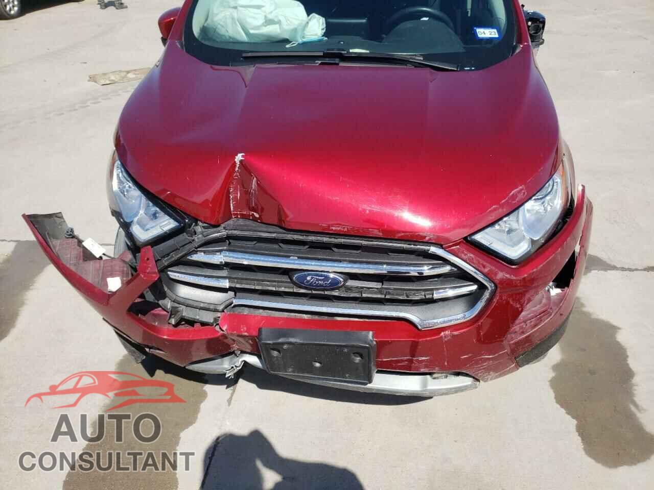 FORD ECOSPORT 2020 - MAJ6S3KL3LC326932
