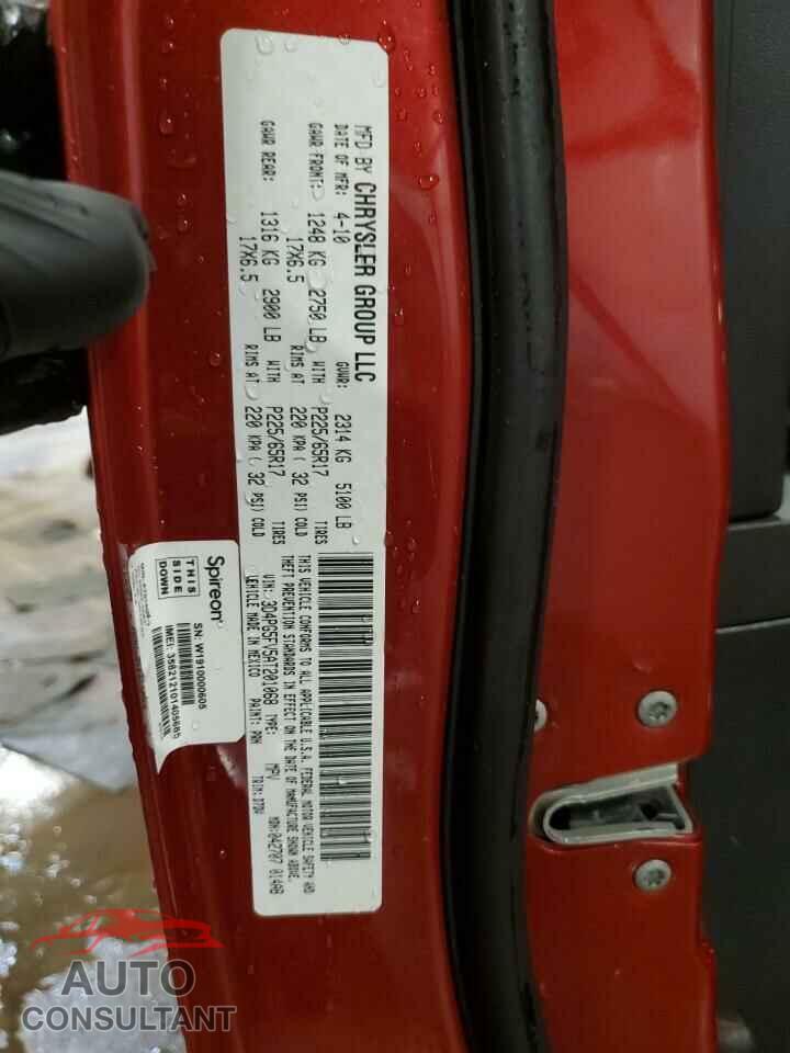 DODGE JOURNEY 2010 - 3D4PG5FV5AT201068