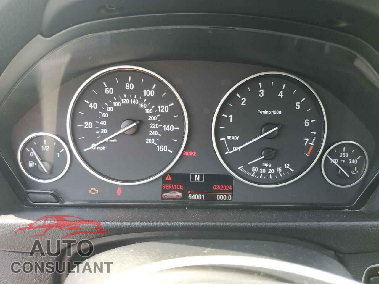 BMW 3 SERIES 2017 - WBA8A3C58HK691512