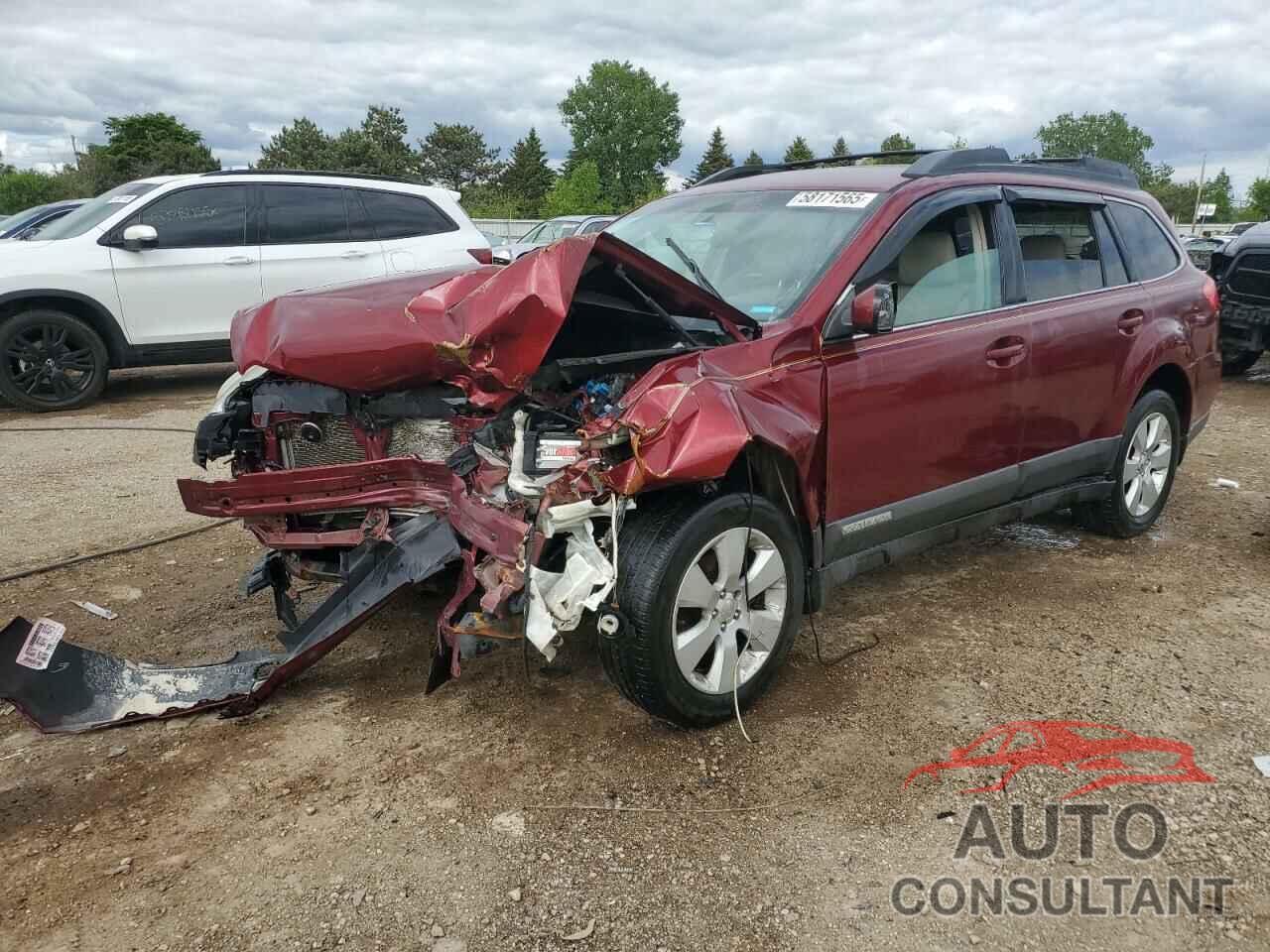 SUBARU OUTBACK 2011 - 4S4BRCCC2B3421415