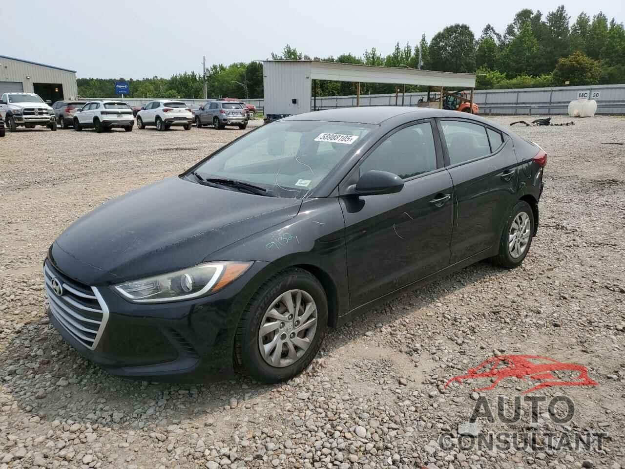 HYUNDAI ELANTRA 2017 - KMHD74LF2HU361038