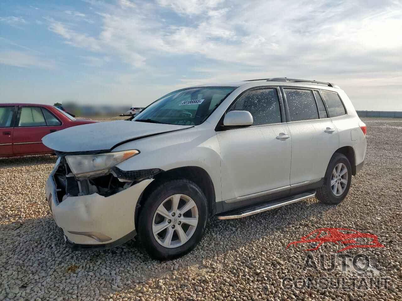 TOYOTA HIGHLANDER 2013 - 5TDZK3EH0DS137038
