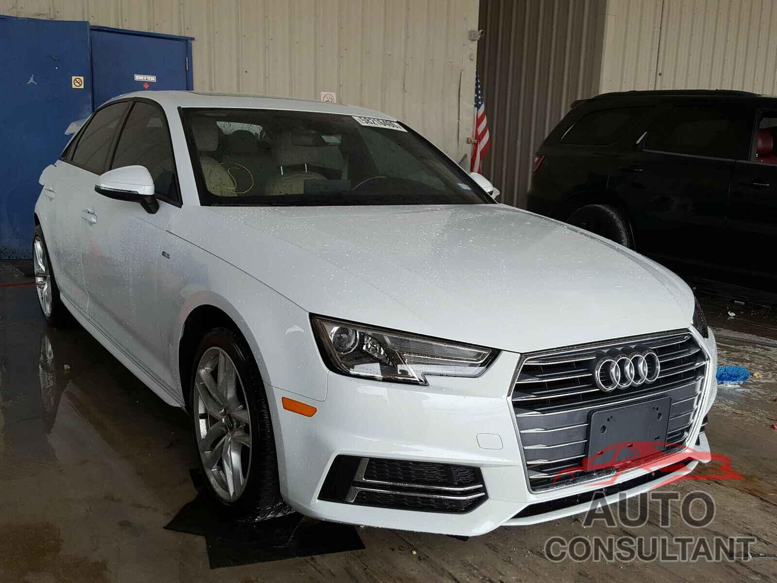 AUDI A4 2017 - WAUKMAF46HN056940