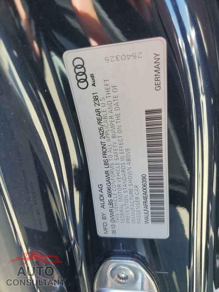 AUDI A5 2014 - WAULFAFR4EA006390