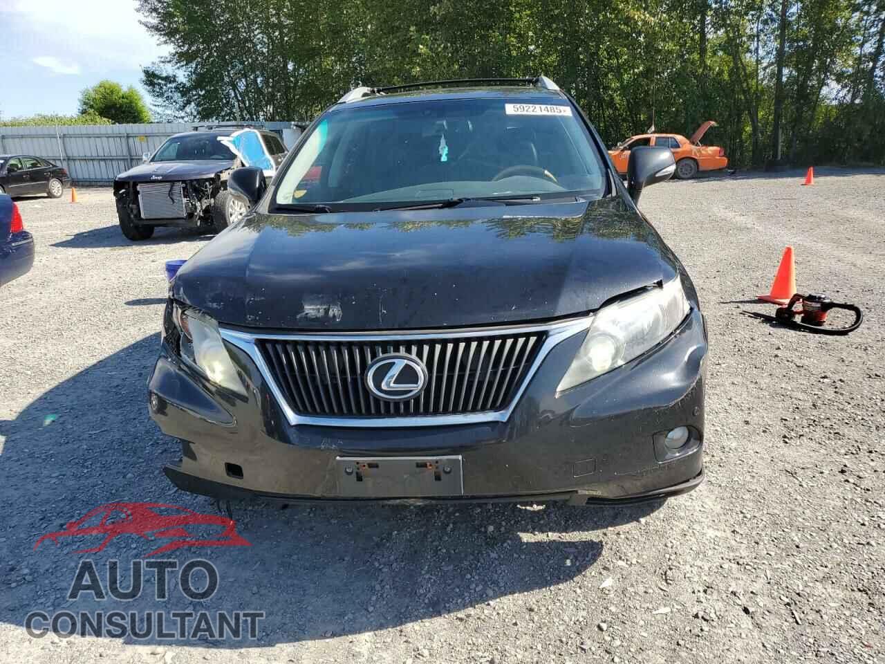 LEXUS RX350 2012 - 2T2BK1BA1CC152745