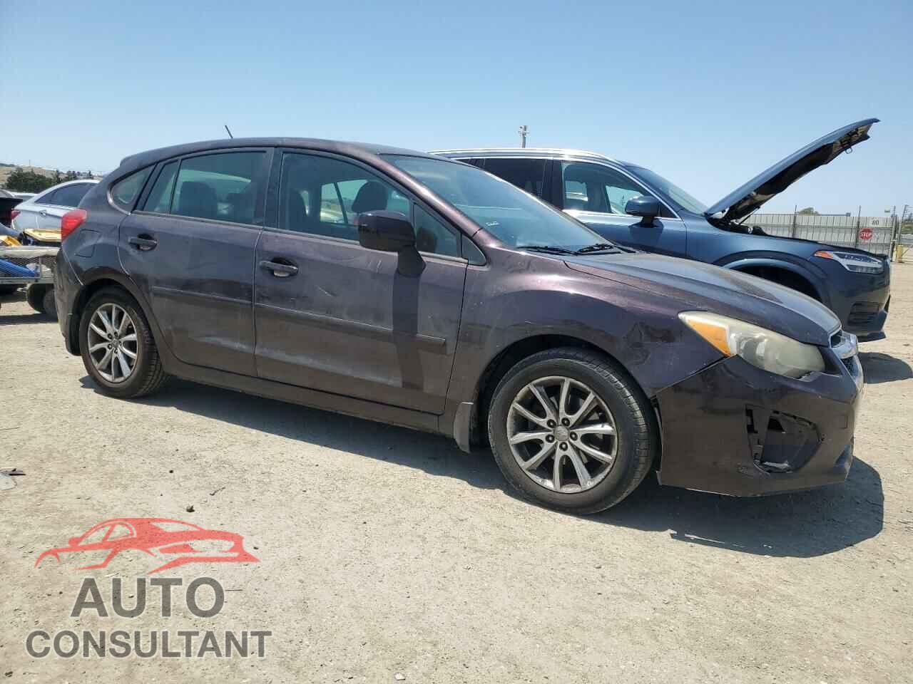 SUBARU IMPREZA 2012 - JF1GPAB62CH237795